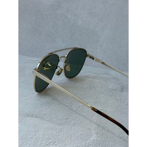NEW Saint Laurent SL531 Gold Round Sunglasses main image 5